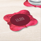 紙コースターブーゲンヴィレアコレクション ペーパーコースター (アングル)