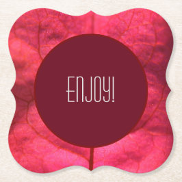 紙コースターブーゲンヴィレアコレクション ペーパーコースター