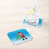 紙コースターレジャーサンタ ペーパーコースター (インサイチュ)