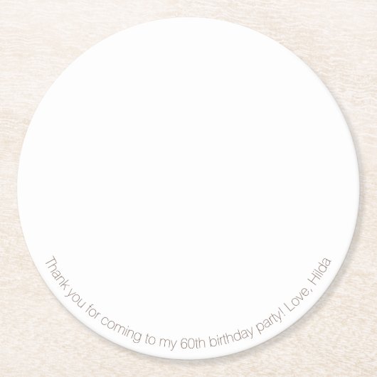 紙コースター (正面)