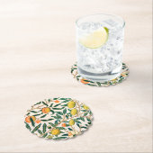 紙コースター：ウィリアム・モリス：ザクロ ペーパーコースター (インサイチュ)