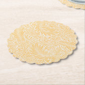 紙コースター：ウィリアム・モリス：ヒエヒエ ペーパーコースター (アングル)