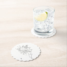 紙コースター：クロースさん ペーパーコースター