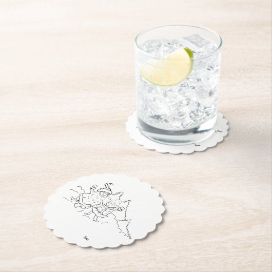 紙コースター：クロースさん ペーパーコースター (インサイチュ)