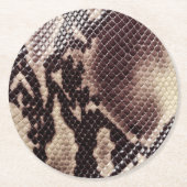 紙コースター – スネークスキン (正面)