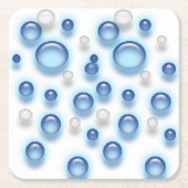 紙コースター – バブル (正面)