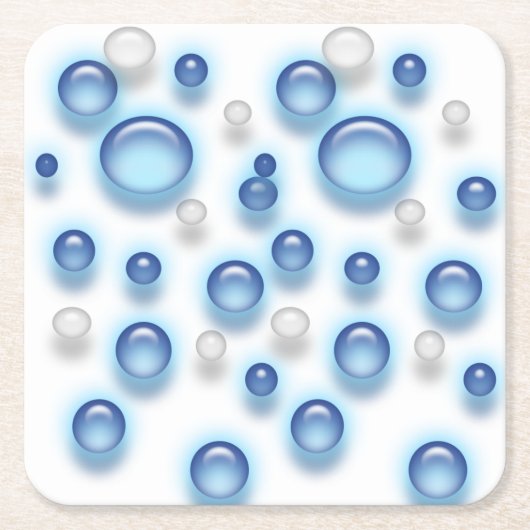 紙コースター – バブル (正面)