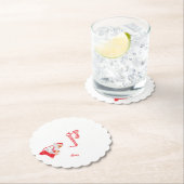 紙コースター：メリークリスマス ペーパーコースター (インサイチュ)