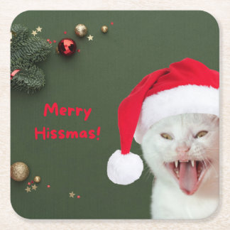 紙コースター、メリーヒスマス・ウィッシュ スクエアペーパーコースター