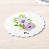 紙コースター：ワイルドフラワー ペーパーコースター (アングル)