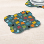 紙コースター – 半モダン世紀1.3シームレス (アングル)