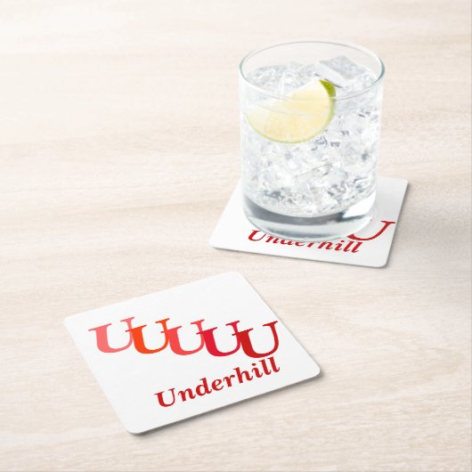 紙コースター – 名前と初期化 (インサイチュ)