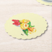 紙コースター：愛の果実 ペーパーコースター (アングル)