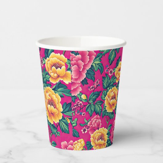 紙コースター 紙コップ (左)