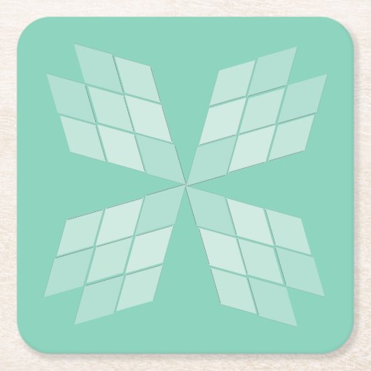 紙コースター – 花びらfrom Diamonds (正面)