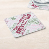 紙コースター – 6のセット (アングル)