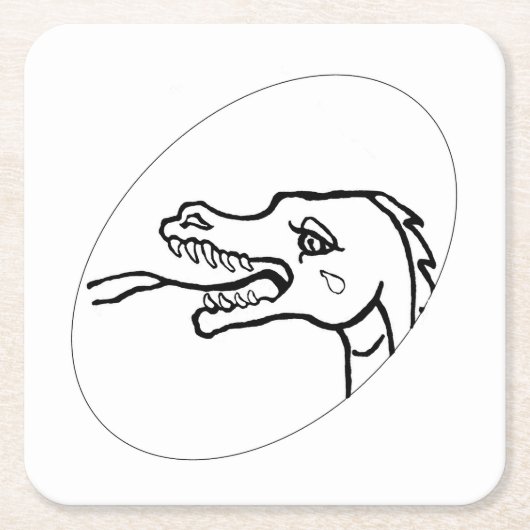 紙コースター – Dragon Head to Color (正面)