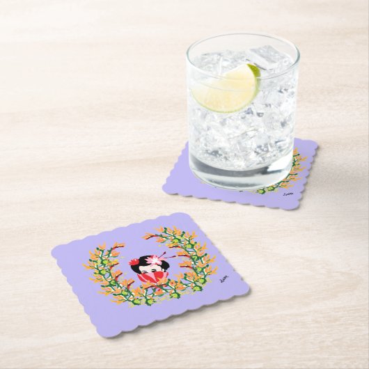 紙コースター： Elegants ペーパーコースター (インサイチュ)