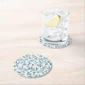 紙コースター： WILLIAM MORRIS :フローラ ラウンドペーパーコースター (インサイチュ)