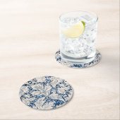 紙コースター： WILLIAM MORRIS WALLFLOWER PATTERN ラウンドペーパーコースター (インサイチュ)