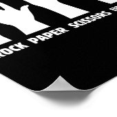 紙シザーズアッパーカットボクシング武術アーツK ポスター (角)