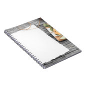 紙シートの古い背景 ノートブック (右側)