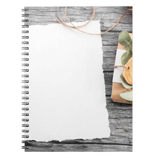 紙シートの古い背景 ノートブック (正面)