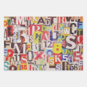 紙シートを切り離し、丁合いなどに包む ラッピングペーパーシート (正面3)