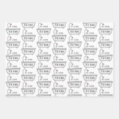 紙シートを包むのが良い ラッピングペーパーシート (正面)