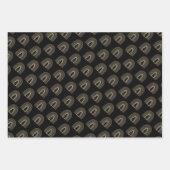 紙シートカスタムを包むボホクリスマスツリー ラッピングペーパーシート (正面2)