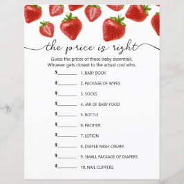 紙シートゲーム「価格は正しい」