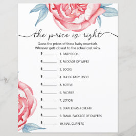 紙シートゲーム「価格は正しい」