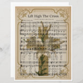 紙シート音楽アートリフトハイザクロス (正面/裏面)