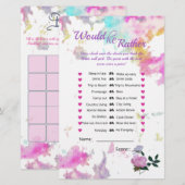 紙シート (正面/裏面)