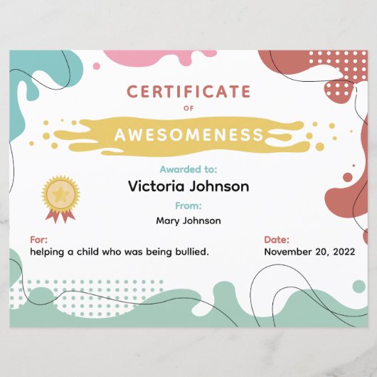 紙シート (正面)