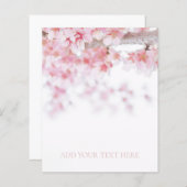 紙シート：さくらんぼ花 (正面/裏面)