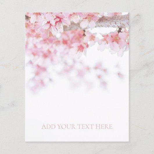 紙シート：さくらんぼ花 (正面)