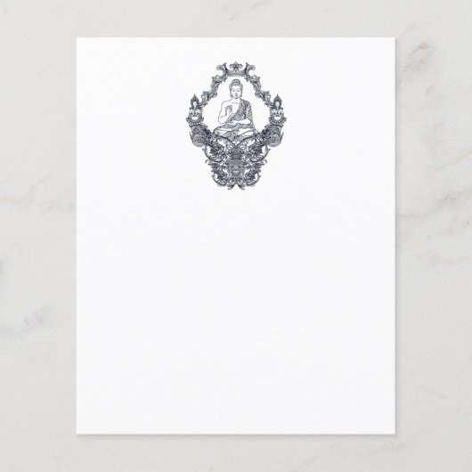 紙シート：ブッダ (正面)