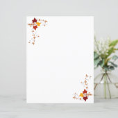 紙シート – 秋のつる植物 (スタンド正面)