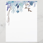 紙シート – Summer Blues (正面)