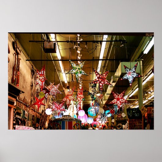 紙スターランタンポスター ポスター (正面)