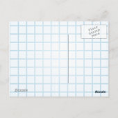 紙スター、はがき ポストカード (裏面)