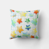 紙スター、枕 クッション (裏面)