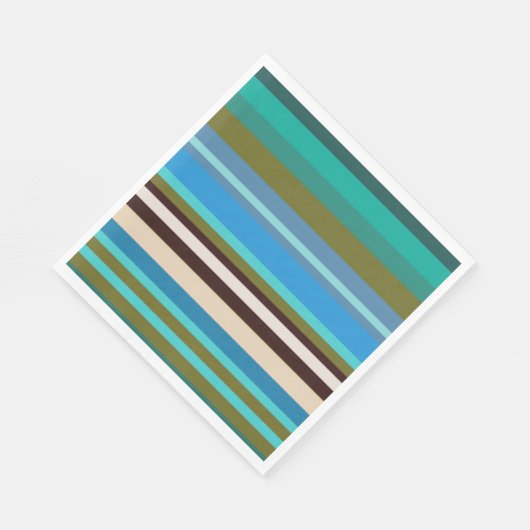 紙ストライプナプキンス スタンダードランチョンナプキン (角)