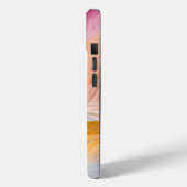紙スプラッシュの鮮やかなグラデーション(白) Case-Mate iPhoneケース (裏面 / 左)