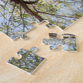 紙ソーンツリー – 見上げる ジグソーパズル (側面)