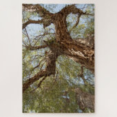 紙ソーンツリー – 見上げる ジグソーパズル (縦)