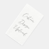 紙タオルのカスタムデザインアップロード (コーナー)