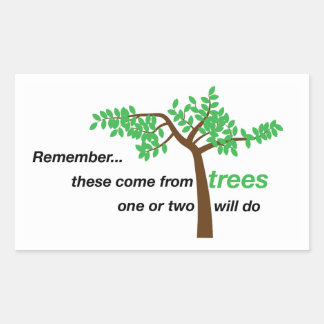 紙タオルディスペンサーシール 長方形シール