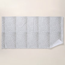 紙タオルプリントフェイク紙ビーチタオル